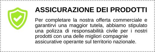 Tutti i prodotti CSA sono Assicurati